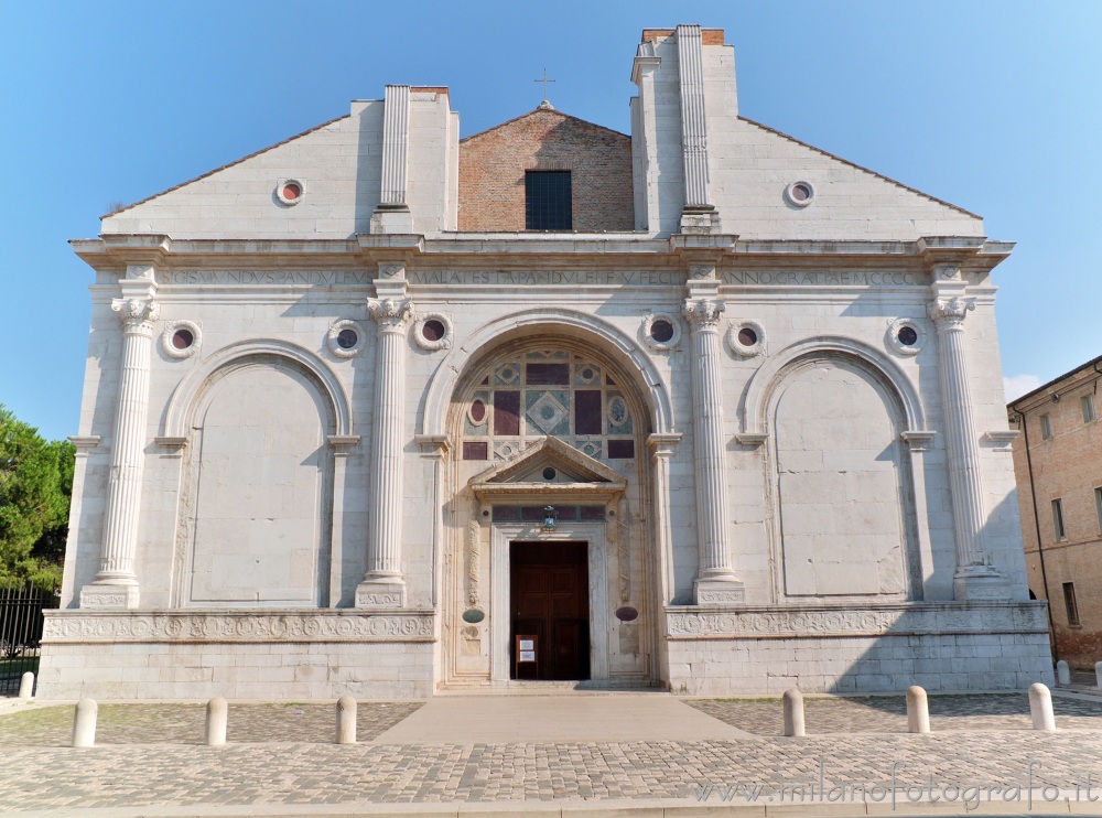 Rimini (Italy) - Facade of thr Malatesta Temple